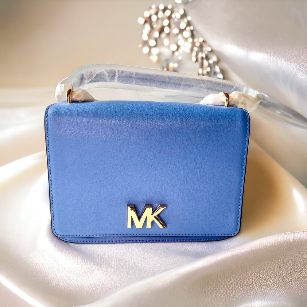 MICHAEL KORS Mott Leather Shoulder Crossbody Bag $448
